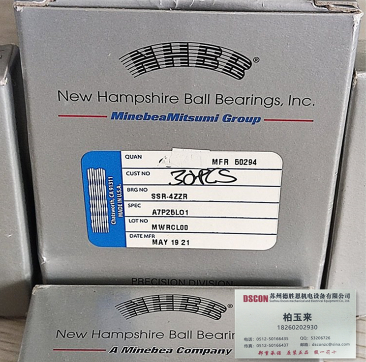 美國NHBB軸承R-302 美國NHBB機器人軸承 美國NHBB航空航天軸承 美國NHBB半導體軸承